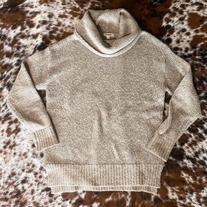 BB Dakota Marled Cowl Neck Sweater